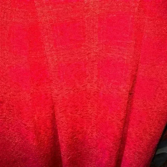 Lularoe large red‎ plaid Madison skirt. EUC. Faint mustard stripes. Love plaid🔥 - Picture 7 of 7